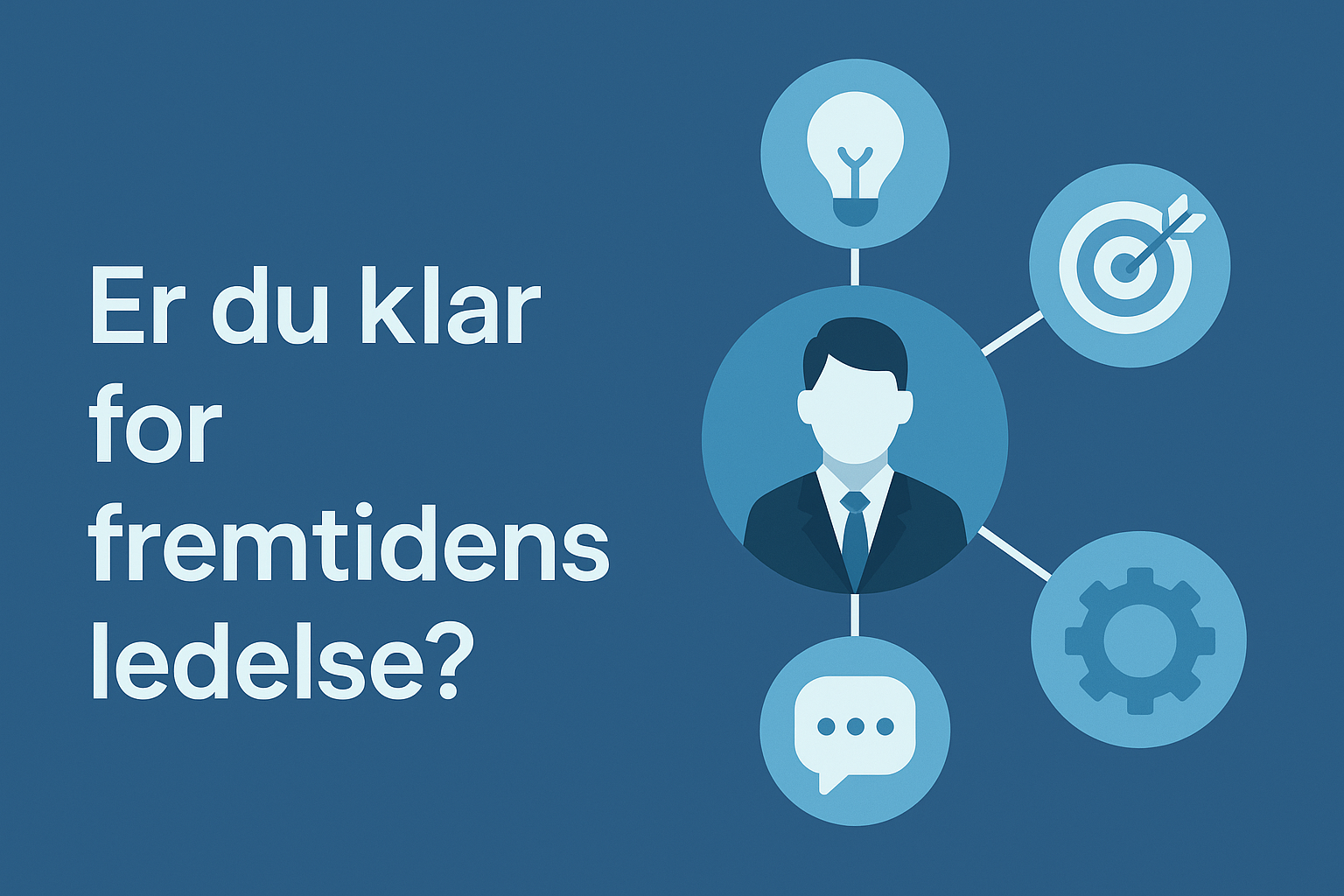 Er du klar for fremtidens ledelse. Autentisk ledelse, inkludering, bærekraft, innovasjon, teknologi, psykologi.